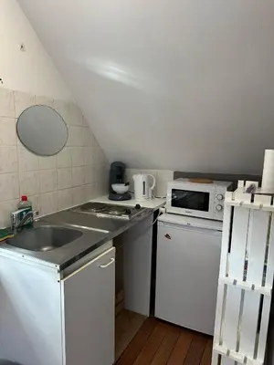 Cuisine ou kitchenette dans l'établissement Studio Bd Béranger centre de Tours