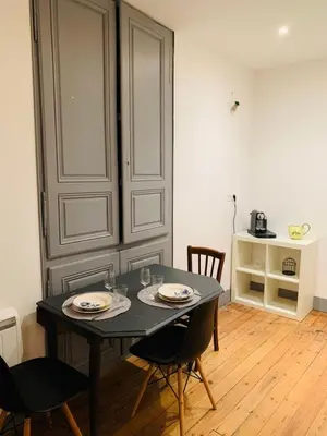 Plateau bouilloire dans l'établissement Appartement, en plein centre ville 55 m2