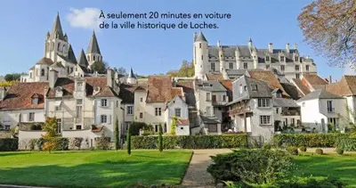 Jardin de l'établissement B&B L'Atout de France