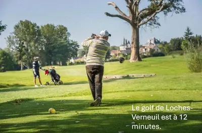 Golf sur le terrain de le B&B/chambre d'hôtes ou à proximité