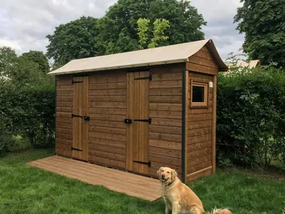 Animal ou animaux domestique(s) séjournant avec des clients dans l'établissement Mobil-home confortable avec terrasse - API-1-52-1100