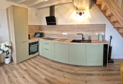 Cuisine ou kitchenette dans l'établissement Villa Margaux