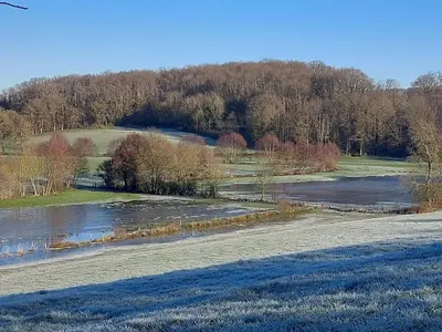 Paysage naturel près de la maison de vacances