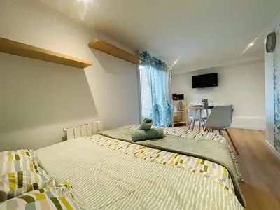 Télévision ou salle de divertissement dans l'établissement Casa Nature
