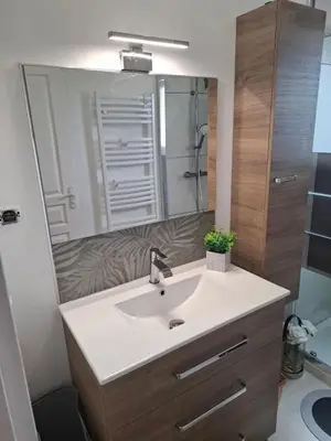 Plan de l'établissement Maison confortable à Châtellerault avec terrasse - 78 m²