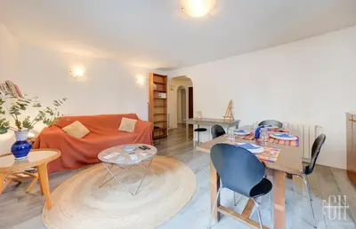 Coin salon dans l'établissement Appartement Cosy - Hyper centre - Proche Commerces