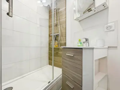 Salle de bains dans l'établissement Le Grammont 2 pièces
