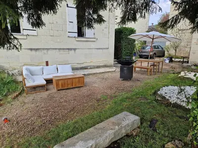 Jardin de l'établissement Maison de vigneron
