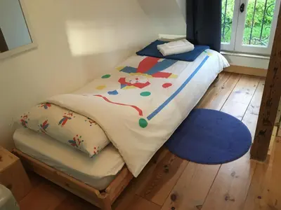Un ou plusieurs lits dans un hébergement de l'établissement Beauval Zoo & Châteaux, 2 bedroom house
