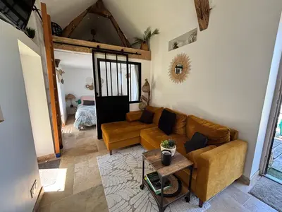 Plan de l'établissement Chambre d'hôte de charme dans maison indépendante, terrasse, proche Saumur