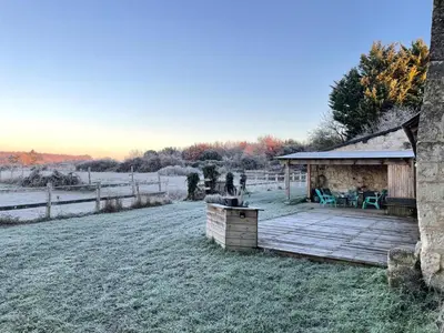 Plan de l'établissement Chambre d'hôte de charme dans maison indépendante, terrasse, proche Saumur