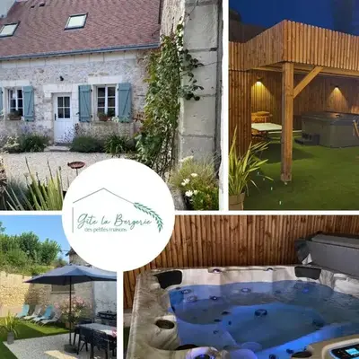 La bergerie des petites maisons avec spa