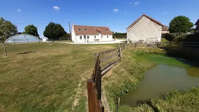 Paysage naturel près de la maison d'hôtes