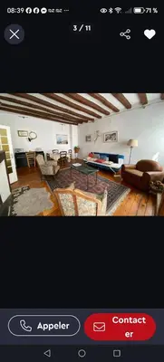Télévision ou salle de divertissement dans l'établissement Chez Mimi
