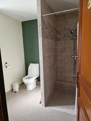 Salle de bains dans l'établissement Maison Le Thuau