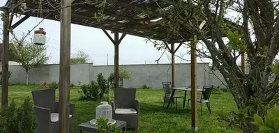 Jardin de l'établissement Le Paradis de bois guyon