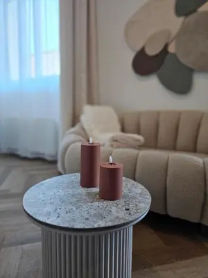 Coin salon dans l'établissement Romantique vertige #Nüit#suite#luxe