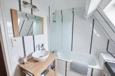 Salle de bains dans l'établissement L'appart Blésois