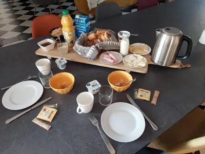 Nourriture dans le B&B/chambre d'hôtes ou à proximité