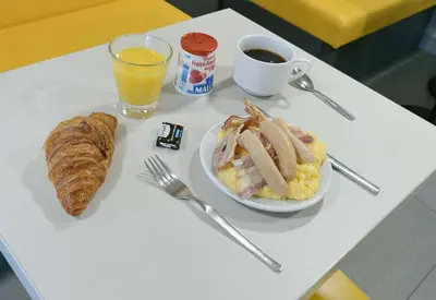 Nourriture dans l'hôtel ou à proximité