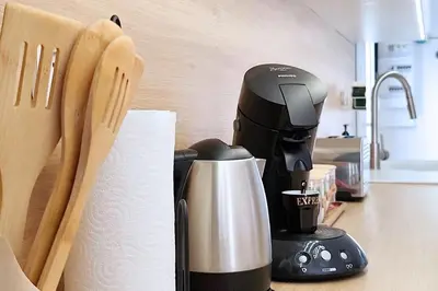 Cuisine ou kitchenette dans l'établissement Petite maison entre châteaux et Beauval