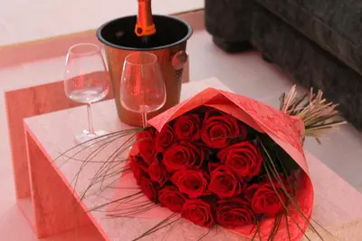 Boissons dans l'établissement L alcove des Sens Love Room Jacuzzi sauna