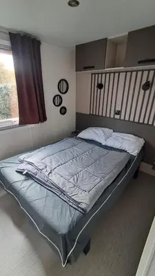 Un ou plusieurs lits dans un hébergement de l'établissement Mobilhome proche zoo Beauval 6 à 8 places
