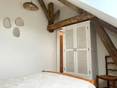 Un ou plusieurs lits dans un hébergement de l'établissement La Maison Agoméa