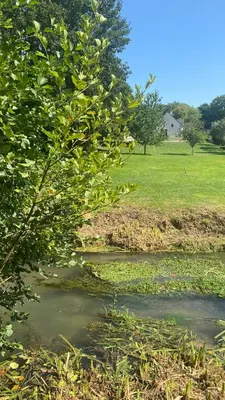 Paysage naturel près de la maison de vacances