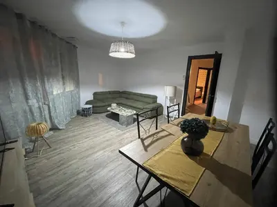 Coin salon dans l'établissement L'appart du Château