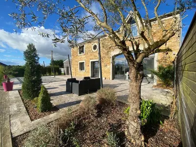 Jardin de l'établissement Maison d'architecte