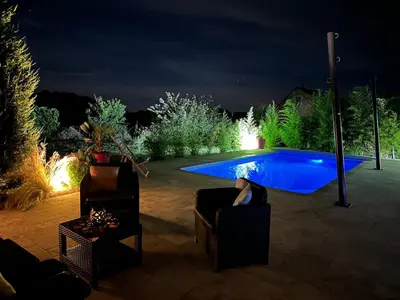 Piscine de l'établissement Maison d'architecte ou située à proximité