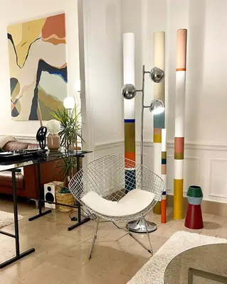 Coin salon dans l'établissement Villa Folies Moderne 3 chambre proche gare