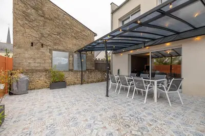 Terrasse ou espace extérieur de l'établissement 4 Bis - Maison moderne cozy avec extérieur