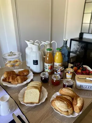 Nourriture dans le B&B/chambre d'hôtes ou à proximité