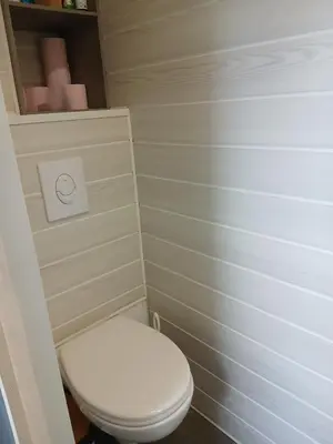 Salle de bains dans l'établissement JonathanFlore