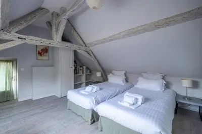Plan de l'établissement Restored Farmhouse Near Touraine Châteaux