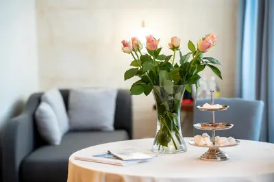 Coin salon dans l'établissement L'Hostellerie de La Licorne