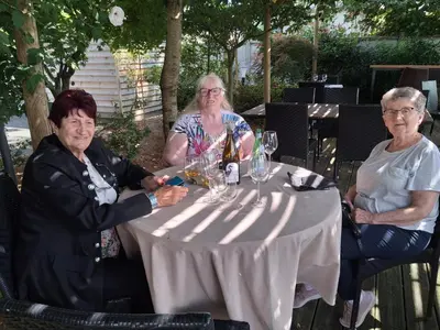 Clients de l'établissement camping car