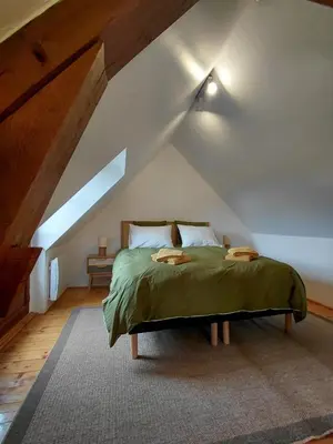 Un ou plusieurs lits dans un hébergement de l'établissement Gites au fil des châteaux de la Loire