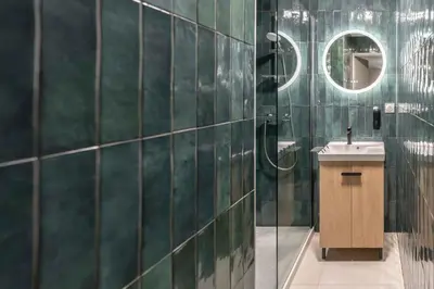 Salle de bains dans l'établissement Murmures Cactus, Spa & Sauna à Blois