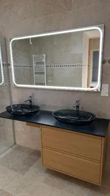 Salle de bains dans l'établissement Cloffy et son Domaine