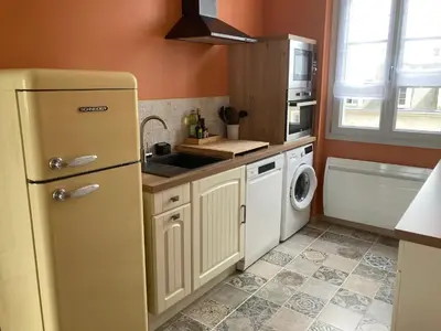 Cuisine ou kitchenette dans l'établissement Vue rare sur la Loire et Blois - Unique !