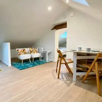 Charmant studio neuf sous les toits