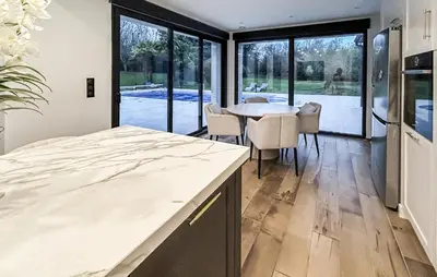 Plan de l'établissement Awesome Home In La Milesse With Sauna