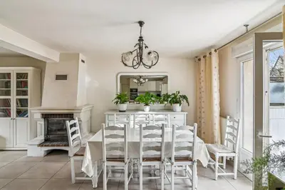 Cuisine ou kitchenette dans l'établissement Parenthèse verte aux portes de Tours