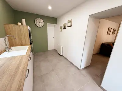 Cuisine ou kitchenette dans l'établissement Gîte tout confort à Limeray avec Jardin et BBQ - FR-1-381-648
