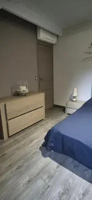 Un ou plusieurs lits dans un hébergement de l'établissement Chambres 24h du Mans Le Mans Classic Camions à 15 minutes du circuit