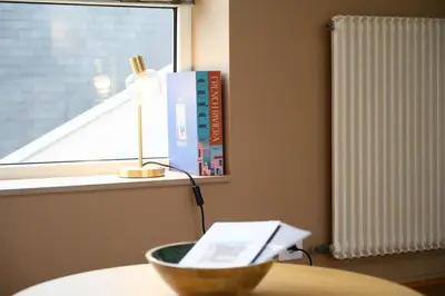 Plan de l'établissement Loft au coeur des halles -parking privé - Wifi
