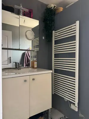 Cuisine ou kitchenette dans l'établissement Maison lumineuse, jardin & parking - 24H du Mans